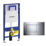 Pack geberit duofix 320 + plaque de commande sigma 30 chrome brillant / chrome mat (setup320 - pro6)