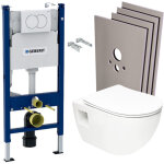 Pack wc bati geberit wc sans bride swiss aqua technologies + abattant softclose + plaque + habillage ... Pack wc bati geberit wc sans bride swiss aqua technologies + abattant softclose + plaque + habillage ...