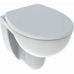 Pack wc suspendu � fond creux bastia compact rimfree avec abattant geberit 501. 894. 00. 1