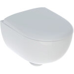 Geberit - pack wc suspendu renova rimfree compact + abattant 49cm Geberit - pack wc suspendu renova rimfree compact + abattant 49cm