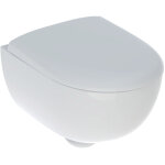 Geberit - pack wc suspendu renova rimfree compact + abattant 49cm