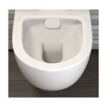 Pack wc suspendu geberit sans bride modle court plaque de commande geberit sigma01 blanc