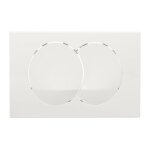 Plaque de commande geberit delta zero - double touche