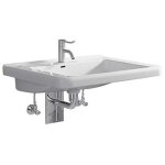 Geberit - renova nr. 1 comfort, lavabo avec encastrement, 600x550