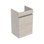 Keramag - geberit renova plan, armoire basse pour lave - mains, 1 porte,