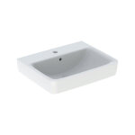 Keramag - geberit renova plan, lavabo, 55x44 cm, 1 trou pour robinet, avec