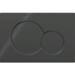 Pour geberit sigma01 - plaque de d�clenchement sigma01, noire 115. 770. dw. 5