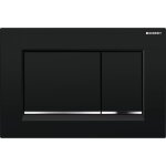 Sigma30 - plaque de d�clenchement sigma30, noir / chrome 115. 883. km. 1 - geberit