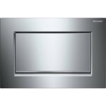 Geberit sigma10 - plaque de déclenchement sigma10, rinçage start / stop, chrome / chrome brossé 115. ... Geberit sigma10 - plaque de déclenchement sigma10, rinçage start / stop, chrome / chrome brossé 115. ...