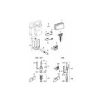 Geberit vanne d angle pour reservoir de chasse encastre ref. nr. 216. 599. 00. 1 unite