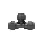 Gebo - raccord en t pour tuyau pe 32 x 25 x 32 mm, r�duit avec dvgw 13123225