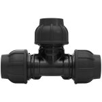 Gebo - raccord en t pour tuyau pe 32 x 25 x 32 mm, r�duit avec dvgw 13123225