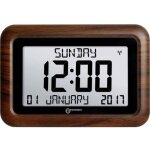 Geemarc - 1558323 � quartz horloge radiopilot�e bois