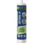 Gefradis - cartouche de silicone coloris blanc d'tanchit pour la pose de menuiserie