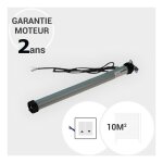 Moteur de volet roulant �lectrique filaire puissance 20 nm pour axe octogonal 60 mm