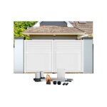 Gefradis - portail battant électrique pvc blanc avec moteur sentinel h 180 x l 300 arras Gefradis - portail battant électrique pvc blanc avec moteur sentinel h 180 x l 300 arras