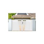 Gefradis - portail battant manuel pvc blanc structure renforcée h 160 x l 300 cm cambrai Gefradis - portail battant manuel pvc blanc structure renforcée h 160 x l 300 cm cambrai