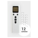 Tlcommande metteur programmable 12 canaux proteo12 pour moteur de volet roulant lectrique