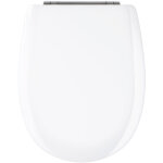 Gelco design - abattant pour wc d�clipsable blanc zodiac