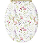 Gelco design - abattant wc en mdf flore soft close