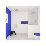 Gelco - pare muret only chrome - 80 x 110 / 165