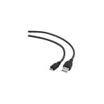 Gembird 1. 8m usb 2. 0 a / micro - b m - c�ble usb 2. 0 vers micro usb, 1. 8m, couleur noir