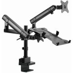 Gembird ma - da3 - 02 bras de moniteur réglable monté sur bureau avec plateau pour ordinateur portable ... Gembird ma - da3 - 02 bras de moniteur réglable monté sur bureau avec plateau pour ordinateur portable ...