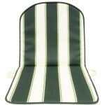 Coussin avec dossier pour chaise / fauteuil vert ray� 8pcs - gdr