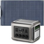 Allpowers - r2500 gnrateur lectrique portable avec panneau solaire flexible 100w, ip68 tanche etfe, ...