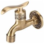 Gnrique antique robinet en laiton poigne lessive salle de bains montage mural lave - linge robinet ...