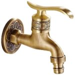 G�n�rique antique robinet en laiton poign�e lessive salle de bains montage mural lave - linge robinet ...