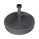Pied de parasol 20 l couleur: noir �46x15cm ipae progarden