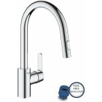 Get - mitigeur d'évier avec douchette extractible, chrome 31484001 - grohe Get - mitigeur d'évier avec douchette extractible, chrome 31484001 - grohe