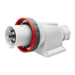 Gewiss - prise murale fixe 3p + n + t 63a ip67 rouge 380v gw61453