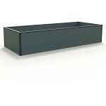 Gfp - aluminium carré potager surélevé halfsize - bac de jardin stable et peu encombrant en anthracite ... Gfp - aluminium carré potager surélevé halfsize - bac de jardin stable et peu encombrant en anthracite ...
