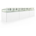 Chssis de jardin en aluminium / plaques double paroi serre pour plantes pour jardin, balcon, fentre ...