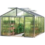 Gfp - serre asteria 24 light 311x460 cm avec cadre de fondation intgr panneaux double paroi 12 mm, ...