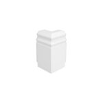 Angle ext�rieur pour plinthe �lectrique belle �poque 20x80mm blanc 114102 - ggk