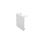 Ggk - t� de d�rivation pour plinthe �lectrique 4d 20x80mm vers moulure 22x12mm blanc 114116