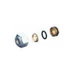 Raccords pour tube cuivre - diam�tre: 16x12 mm - nickel� et chrom�