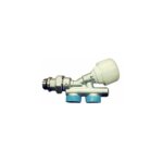 Robinet monotube  plongeur horizontal diam. 16 cm entraxe 3, 5 cm