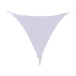 S - giant - voile d'ombrage triangulaire 3x3x3m impermable toile ombrage uv protection pour patio jardin, ...