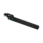 Gigamedia - ggmb8pi bandeau 19' 8 prises ute avec interrupteur bipolaire lumineux