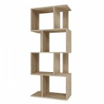 Hucoco - gilda - bibliothèque modulable style moderne - dimensions 59. 5x30x140 cm - meuble séparateur ... Hucoco - gilda - bibliothèque modulable style moderne - dimensions 59. 5x30x140 cm - meuble séparateur ...