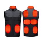 Xidjuikm - gilet chauffant homme femme veste chauffante Électrique usb vêtement de chauffage avec 9 zones ... Xidjuikm - gilet chauffant homme femme veste chauffante Électrique usb vêtement de chauffage avec 9 zones ...