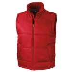 Gilet sans manches de travail result rouge l