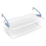 Tuttacasa - gimi ghibli s�choir balcon enti�rement en r�sine avec bras r�glables cm. 99x54 - salon
