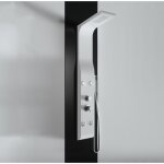 Giorgy - colonne de douche hydromassage en abs verni en poudre blanche mat Giorgy - colonne de douche hydromassage en abs verni en poudre blanche mat