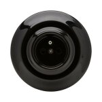 Prise de courant r�tro porcelaine noire - girard - sudron - r�tro charm