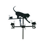 Girouette chat et souris en fer forgé petit modèle Girouette chat et souris en fer forgé petit modèle